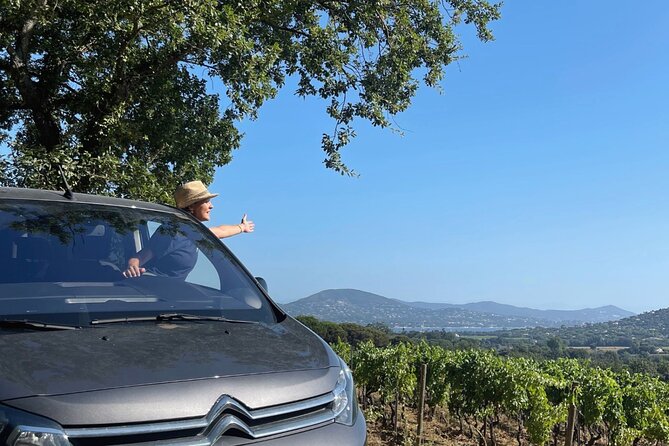 1/2 day, private wine tour, van from Saint Tropez - Leaving Saint-Tropez for the Côtes de Provence