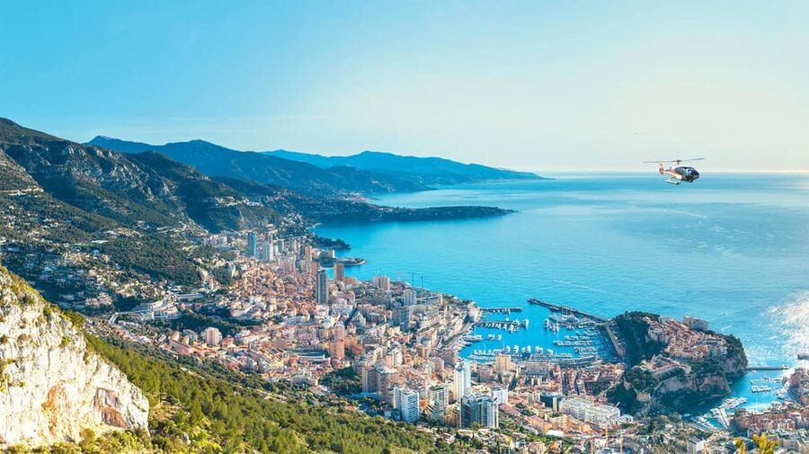 10-minute panoramic flight from Monaco - Starting at Héli Air Monaco in Monaco