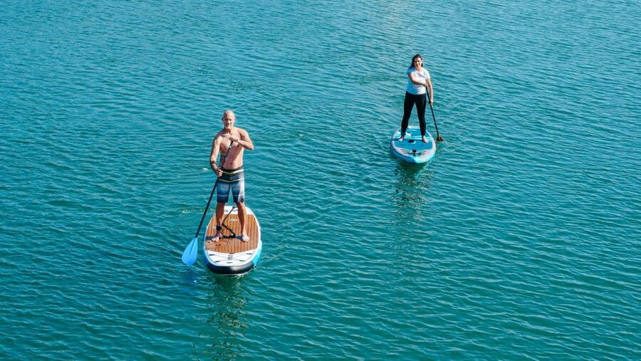 2-Hour Paddle Boarding Tour in Villefranche - Villa Ephrussi de Rothschild from the water