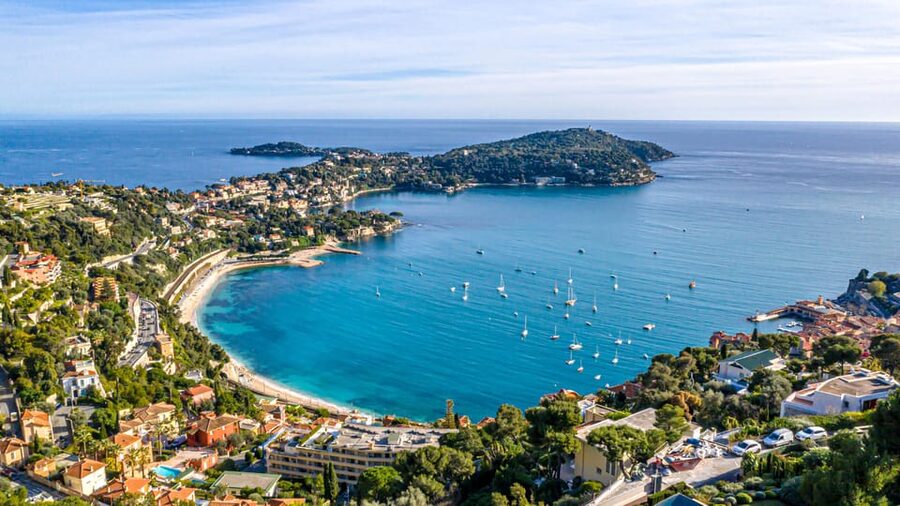 20-minute panoramic flight from Monaco - The Mediterranean opens below you
