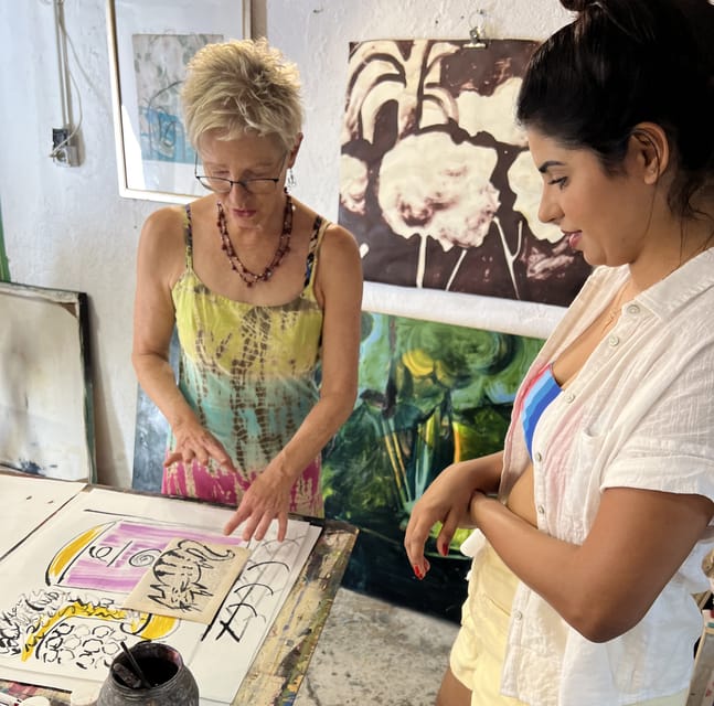 Antibes: make your art souvenir with a Local Artist - Why couples make especially good partners here