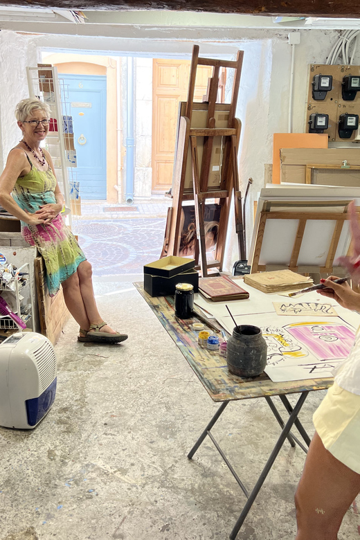 Antibes: make your art souvenir with a Local Artist - Practical details before you book