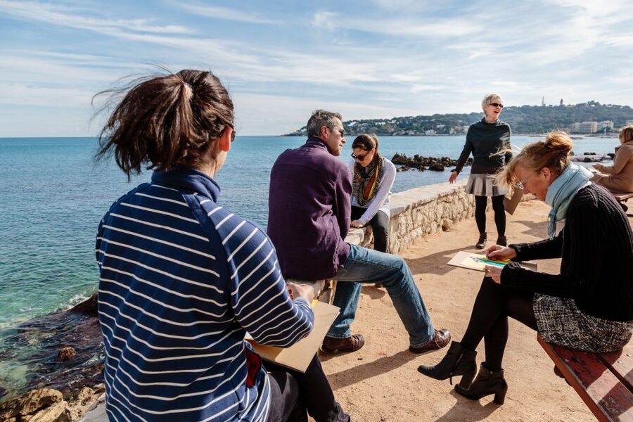 Antibes: Picasso Museum Drawing Tour Led by Local Artist - Meeting at the Picasso Museum ramp