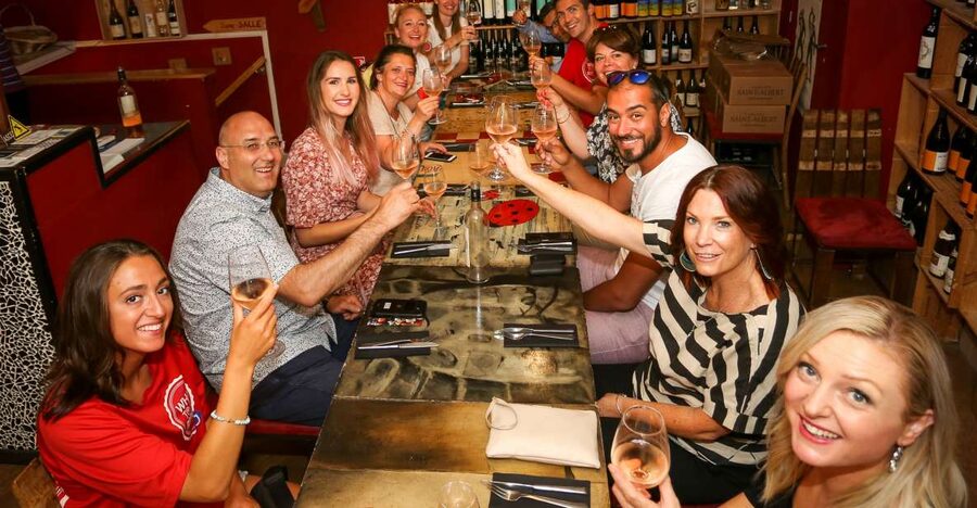 Antibes Provencal Tasting Tour - Wine tasting after the aperitif