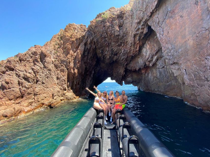 Cannes: 2.5-Hour Esterel Calanques Boat Excursion - From Cannes toward Mandelieu-La Napoule