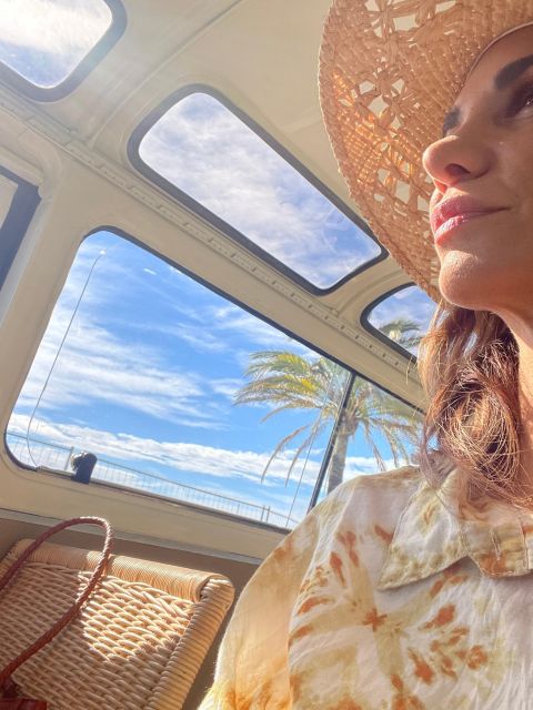 Cannes 2 Hours : Privat City Tour in a French Vintage Bus - La Croisette, Port Canto, and Palm Beach