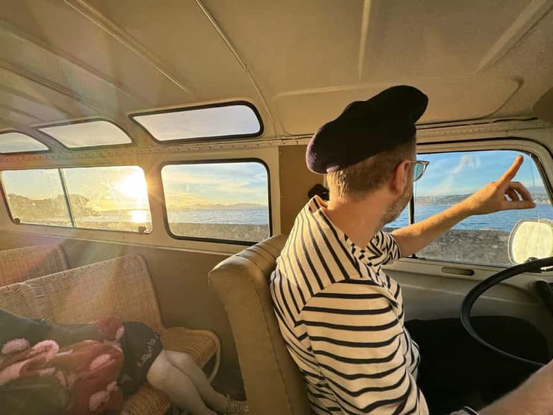 Cannes: City Tour in a Vintage Bus - The Cannes food market: a taste of local life