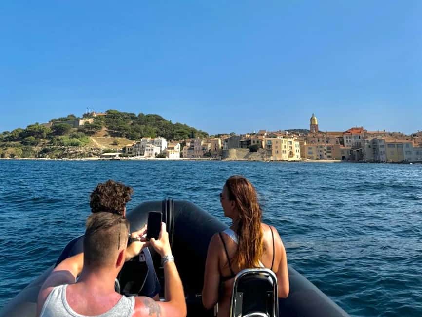 Cannes: coastline boat excursion to St Tropez via Esterel - The one-hour crossing to Saint-Tropez