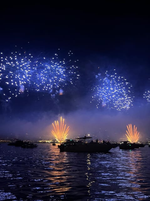 Cannes: Fireworks at Sea - Why the view from the water changes Cannes fireworks