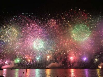 Fireworks at Sea