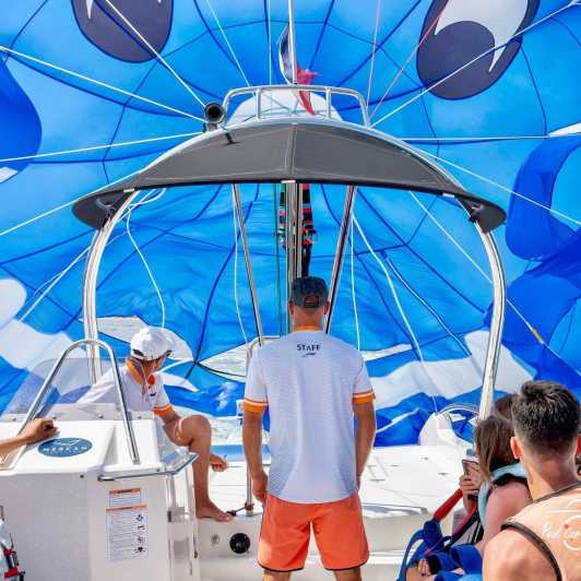 Cannes: Parasailing Experience for Couples, Family & Friends - Flying above Cannes from Port du Béal