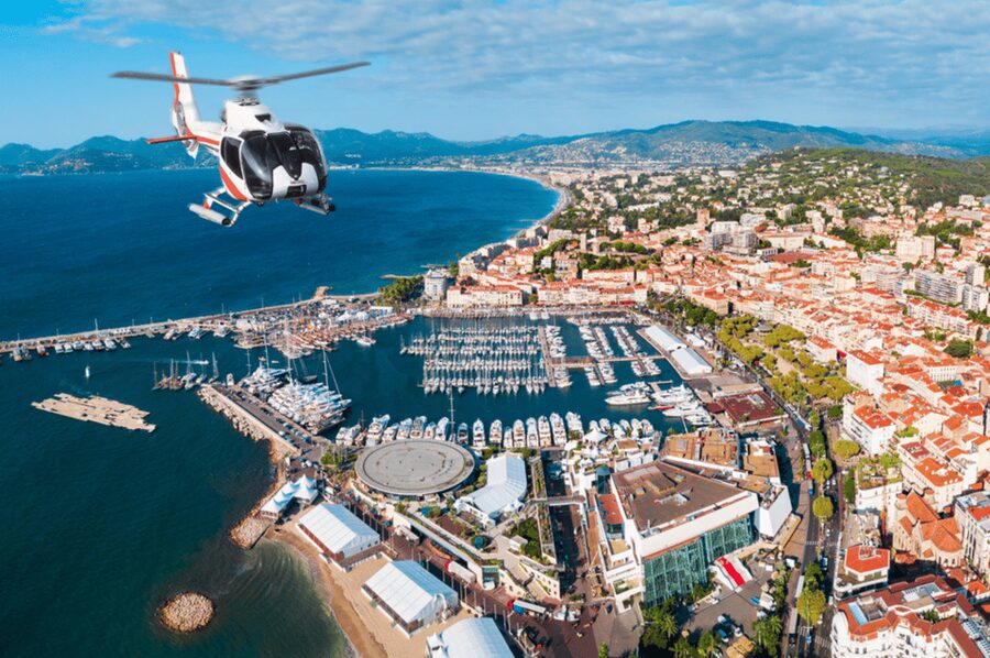 CANNES: Private Panoramic Helicopter Tour - Who will enjoy this most