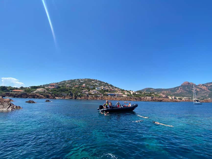 Cannes: Scenic Coves RIB Boat Tour - Leaving from Port du Béal
