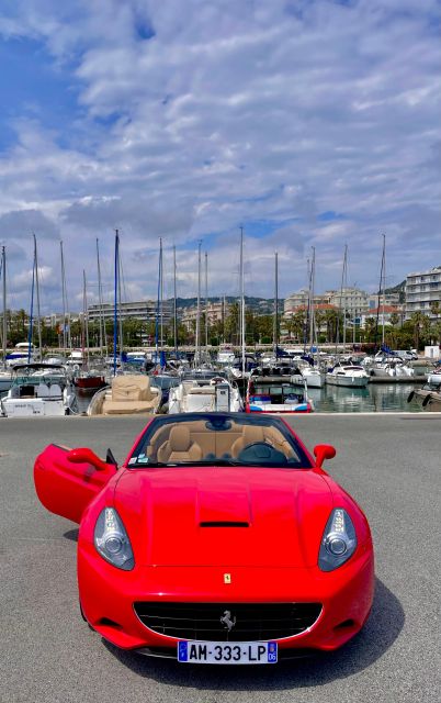 Cannes : Visite guidée en Ferrari sur les routes de Cannes - Key points to know before booking