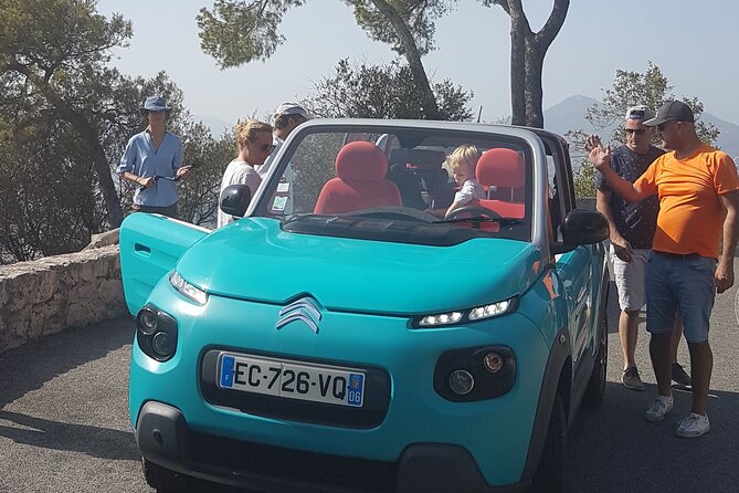 Drive a convertible along the coast and visit Eze and Fragonard - The Middle Corniche return