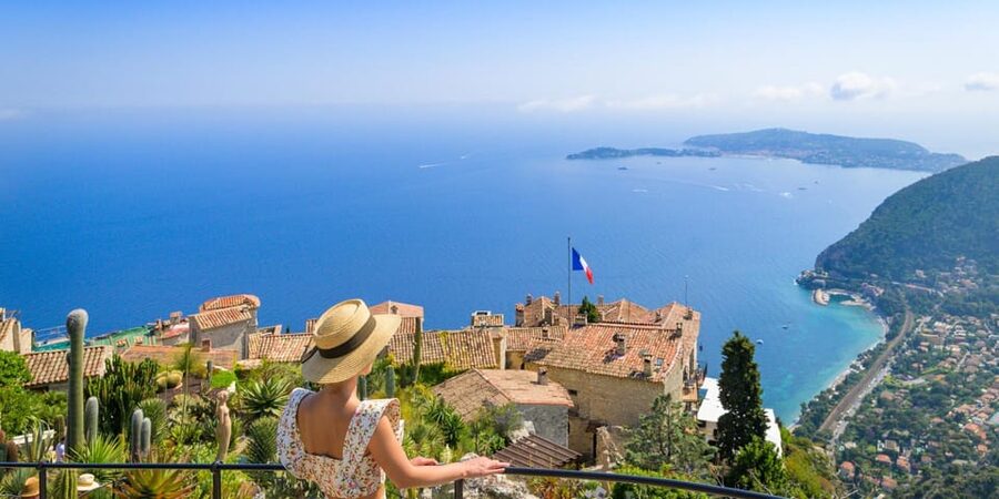 Eze, Monaco, Monte Carlo: Full Day Shared Tour 7h- from Nice - Èze, a medieval village above the Mediterranean
