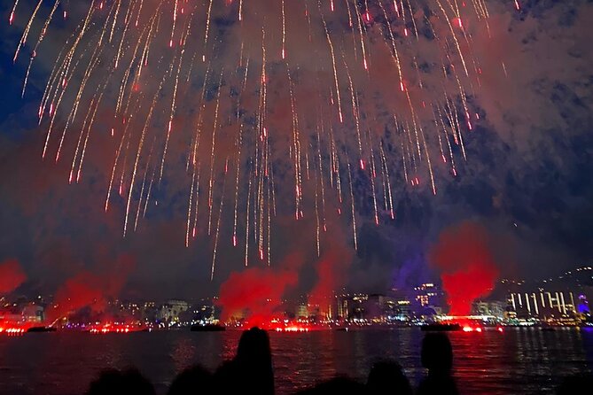 Fireworks at Sea - Cannes - Finding the right spot for the fireworks