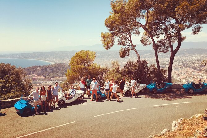 French Riviera Cities & Sightseeing Scoot Coupe Tour from Nice - Fort Mont-Alban: the first big view