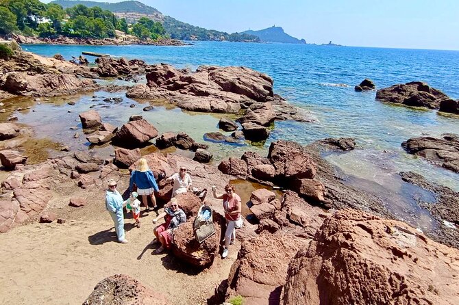 French Riviera Colorado & Var West by Train (from Cannes/Nice) - Le Dramont delivers the boldest cliff views