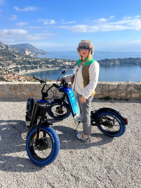 French Riviera : Guided Visit on a E-Scooter - From Coco Beach to Mont Boron and Fort Alban