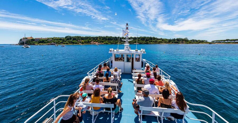 From Cannes: Round-Trip Ferry to Ste. Marguerite Island - A 15-minute crossing from Cannes