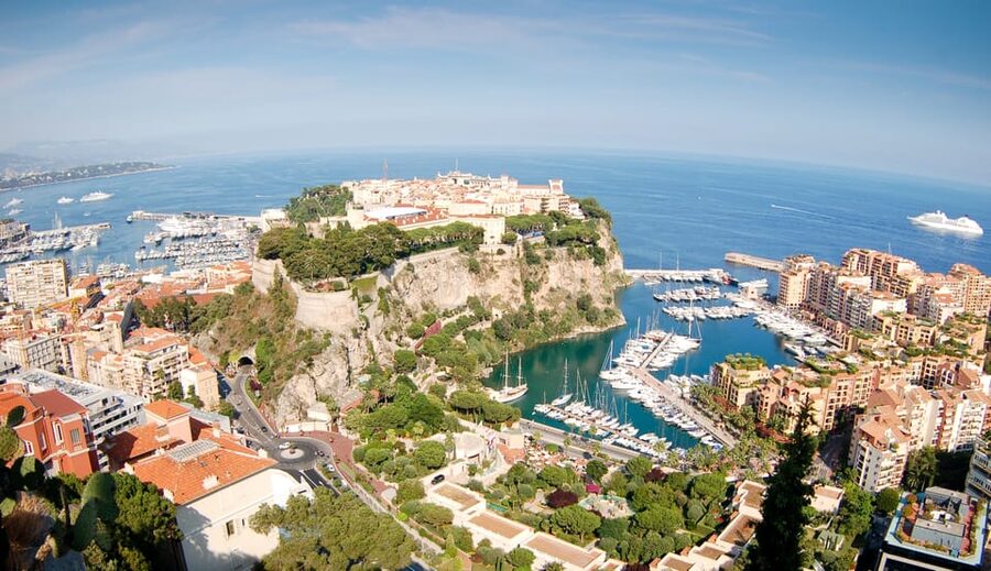 From Cannes: Roundtrip Ferry to Monaco - The morning crossing and Riviera views