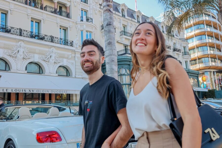 From Nice: Best of the French Riviera Full-Day Tour - Morning views over Nice and the Bay of Angels