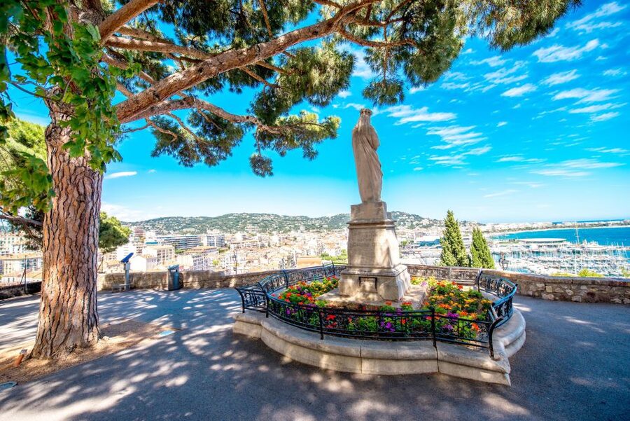 From Nice: Cannes, Antibes & St Paul de Vence Half-Day Tour - Cannes and the red carpet at the Palace of Festivals