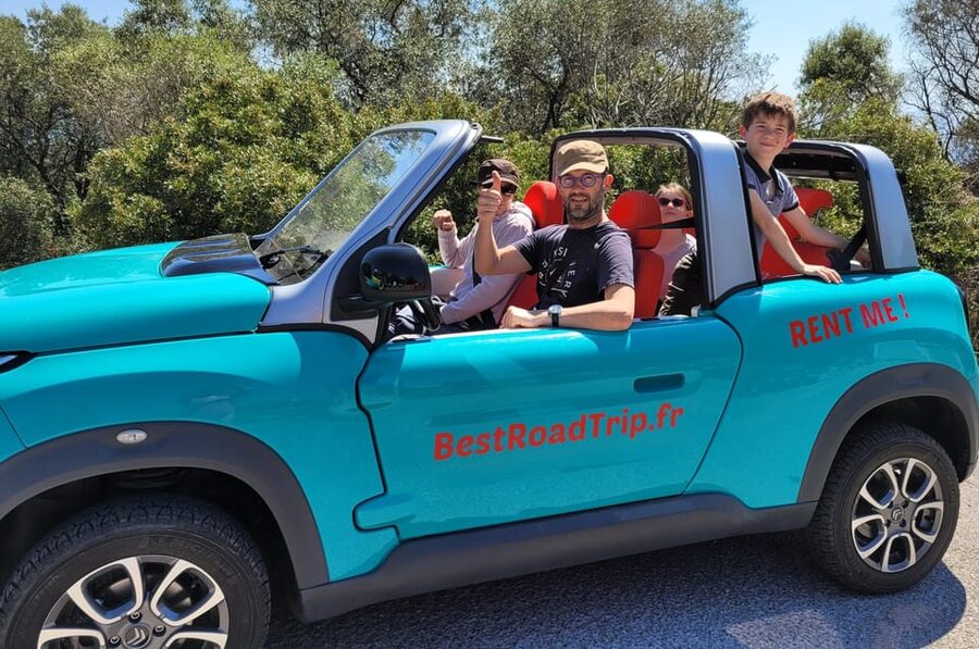 From Nice: Drive a convertible along the coast and visit Èze - The coastal drive through Villefranche and Beaulieu