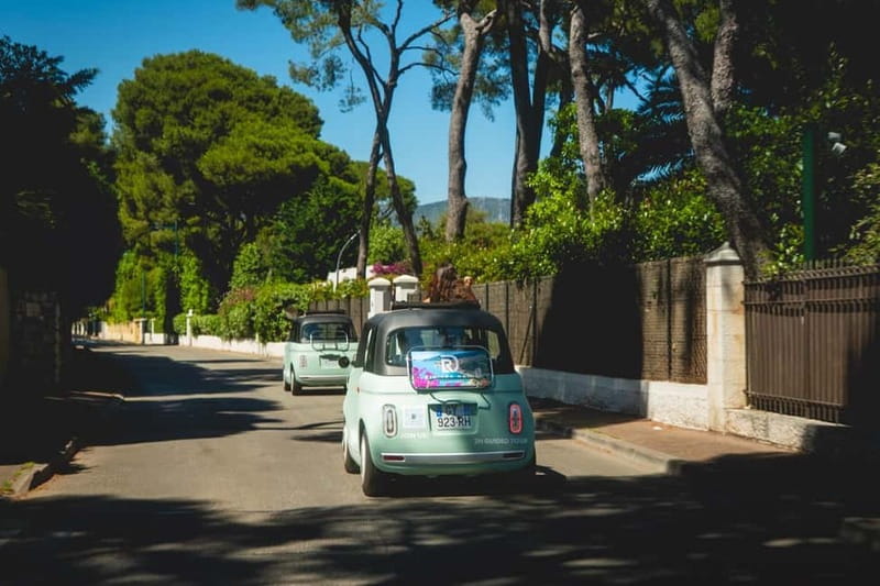 From Nice: follow a guide in an electric car along the French Riviera! - Why the Fiat Topolino changes the Riviera experience