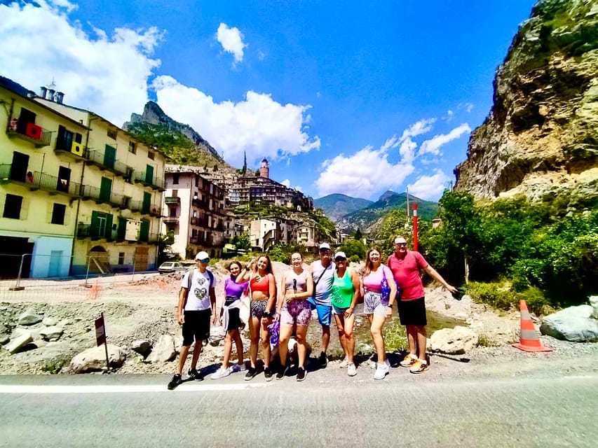 From Nice: Historic Train Ride & Alps Villages - The first village: fortifications, Baroque art, and a castle above the valley