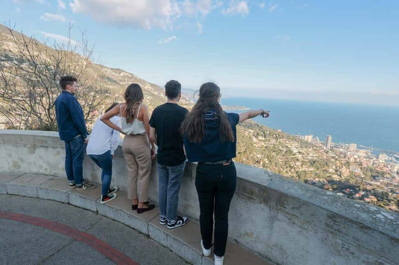From Nice: Monaco, Monte Carlo and Eze Afternoon Tour - La Turbie and the Monaco panorama