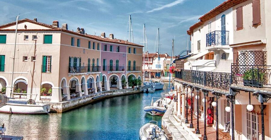 From Nice: Saint-Tropez and Port Grimaud Tour - The optional boat cruise from the sea