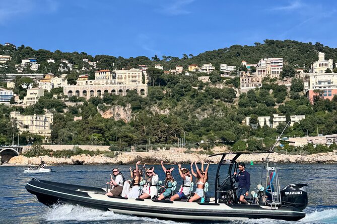 From Nice : Secret Riviera Boat Tour to Mala cave with Snorkeling - Villefranche Bay from the water