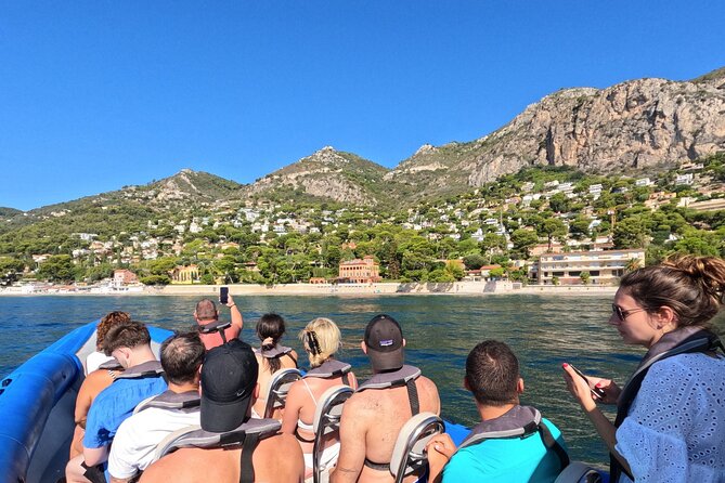 From Nice : Secret Riviera Boat Tour to Mala cave with Snorkeling - Guides, music, and the tone on board