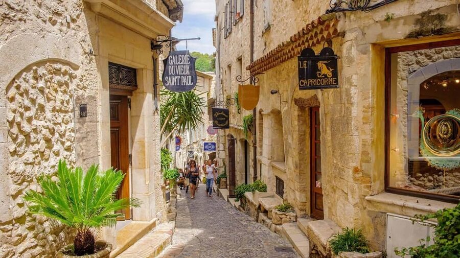 From Nice: The Best of the French Riviera Full Day Tour - Eze: medieval streets above the sea