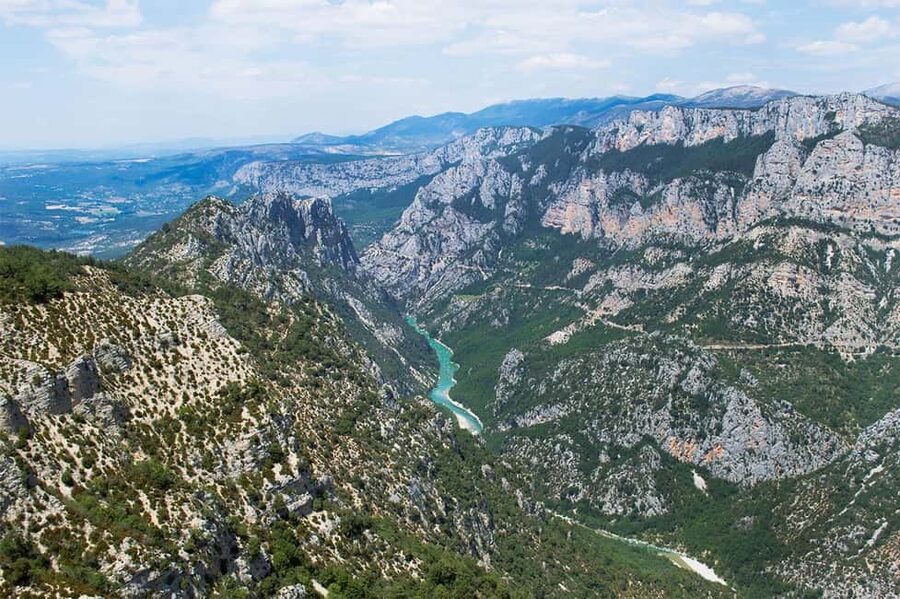 From Nice: Verdon Gorges & Lavender Fields Tour & Transport - From Nice to the Gorges du Loup waterfall