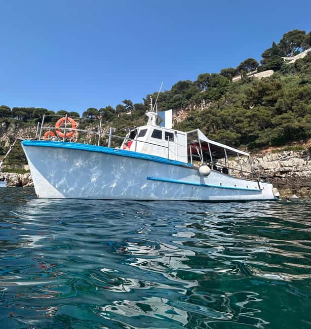 From Nice: Villefranche Bay Swimming & Snorkeling Boat Tour - Leaving Nice harbor for the Riviera coast