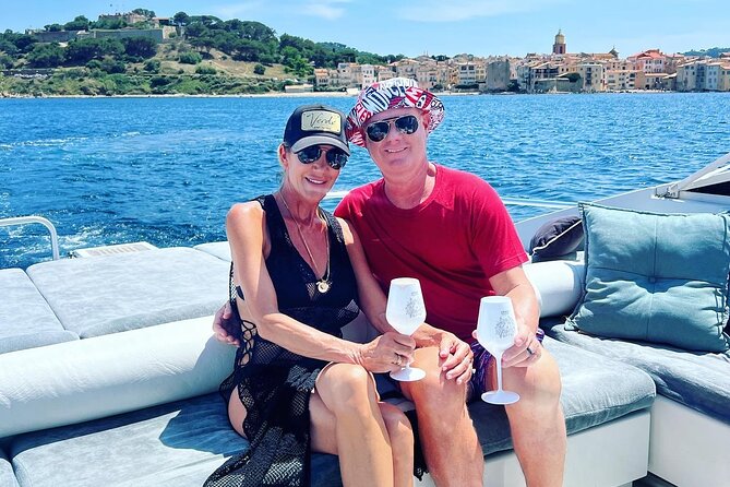 Full Day Private Yacht Charter on our Pershing 40 in Saint Tropez - Pampelonne, the beach that made Saint-Tropez famous