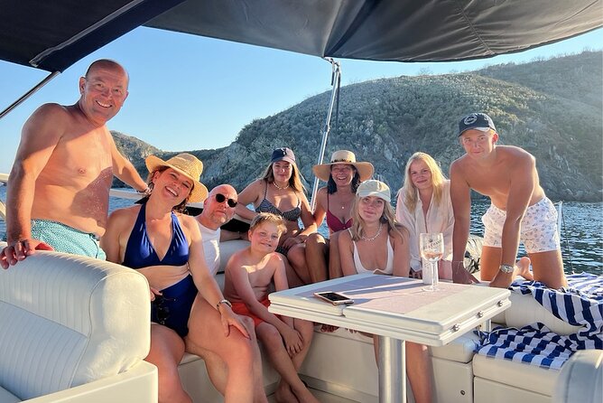 Full Day Private Yacht Charter on our Pershing 40 in Saint Tropez - Les Canoubiers and the view toward the citadel