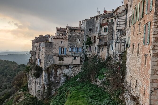 Full day tour Medieval Villages Grasse Gourdon Tourettes St Paul - Gourdon at 758 meters above the coast