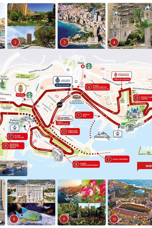 Monaco: Monte Carlo Hop-On Hop-Off Bus Tour - Starting at 3 Rue Sainte-Dévote and Bateau Bus
