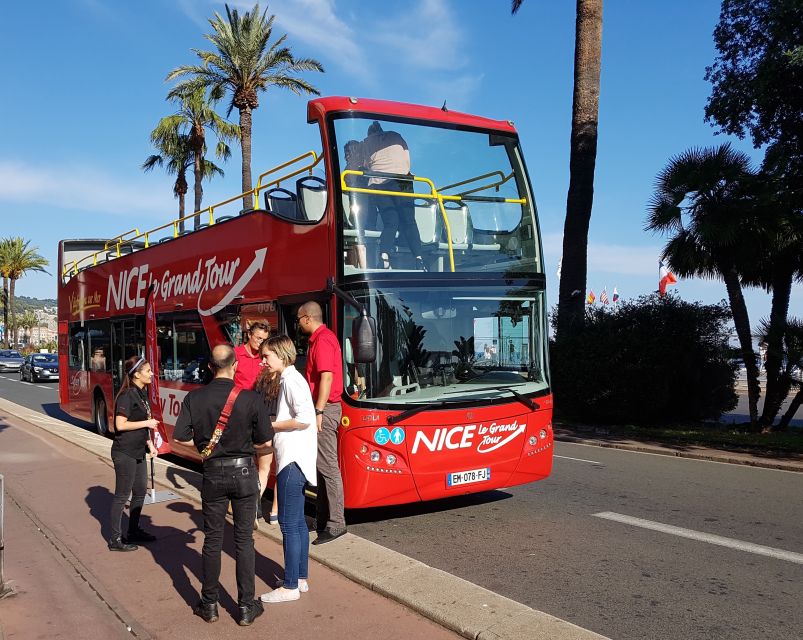 Nice: 1 or 2-Day Hop-On Hop-Off Bus Tour - Upper deck, lower deck, and the practical details