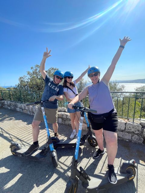 Nice: 1h30 E-scooter highlights tour - The Promenade des Anglais finale