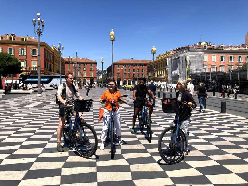 Nice and its panoramics surroundings on e-bike - Riding through Nice’s historic center