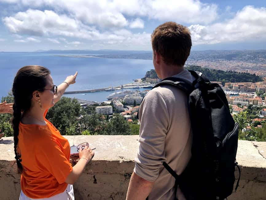 Nice and its panoramics surroundings on e-bike - Pausing by Nice’s old port