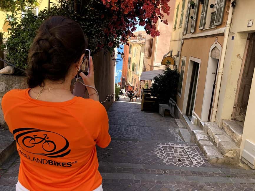 Nice and its panoramics surroundings on e-bike - Cycling toward medieval Villefranche