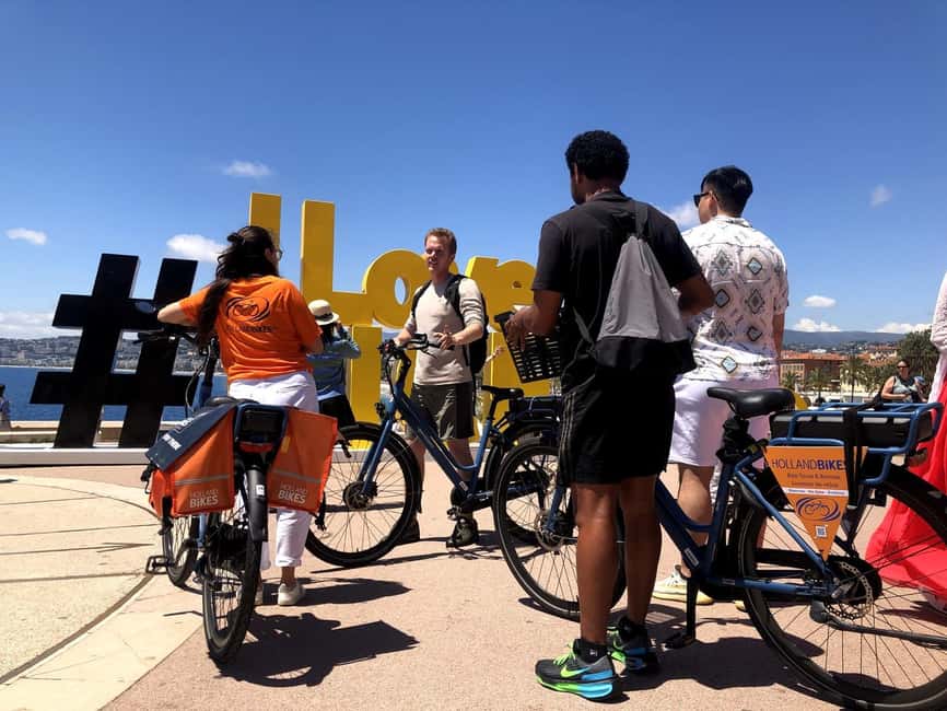 Nice and its panoramics surroundings on e-bike - Starting at Place Massena
