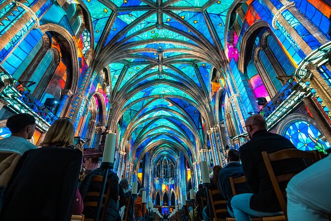Nice Basilica: Immersive Sound and Light - LUMINISCENCE - What L’Odyssée Céleste is like