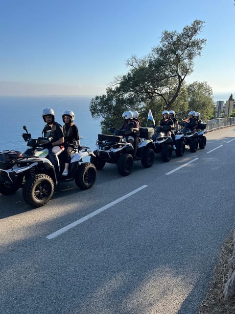 NICE BY ELECTRIC QUAD:panoramic tour from Nice - Place Massena and the city center